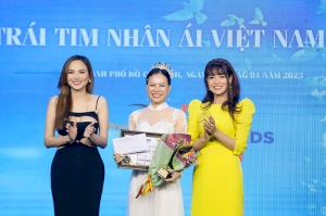 Báo Quốc Tế đưa tin hoa hậu Võ Thu Sương chiến thắng giải Đại sứ Nhân ái Việt Nam mùa 4 năm 2022