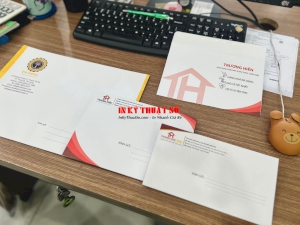 In phong bì thư giấy Ford 80 - 120gsm số lượng ít TPHCM - In Kỹ Thuật Số Since 2006