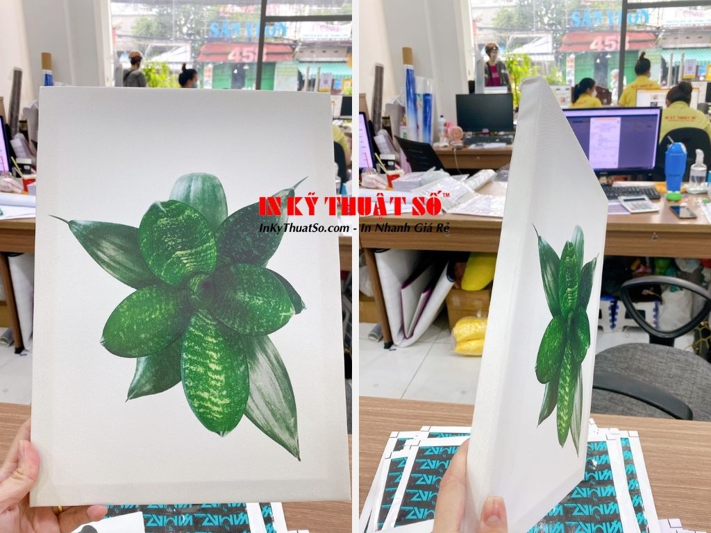 In tranh cây cảnh Nature Leaf Beautiful Life - In Kỹ Thuật Số Since 2006