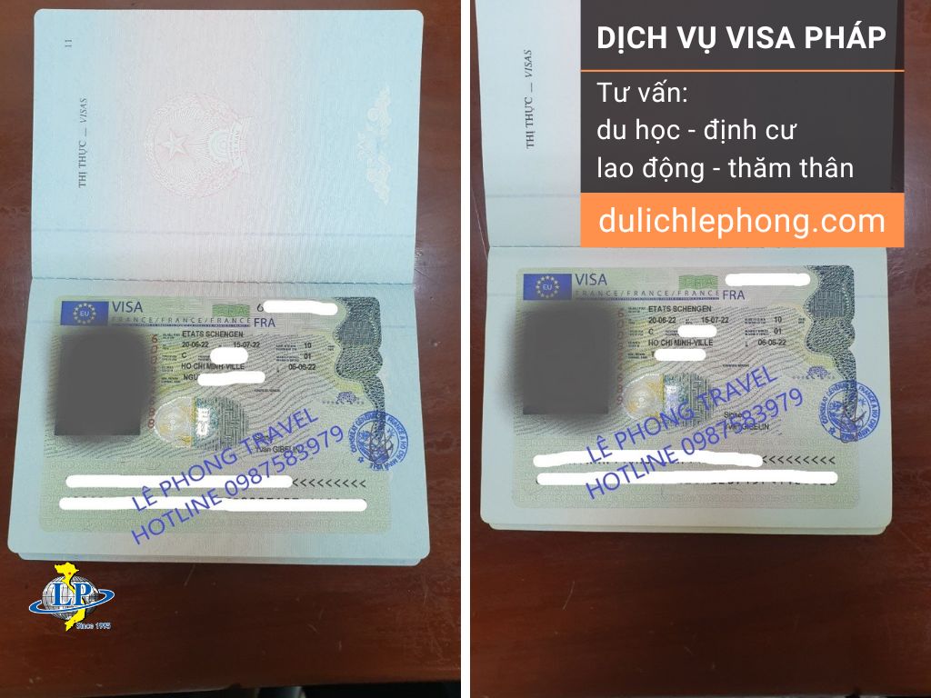 Dịch vụ làm Visa Pháp trọn gói - Du lịch Lê Phong