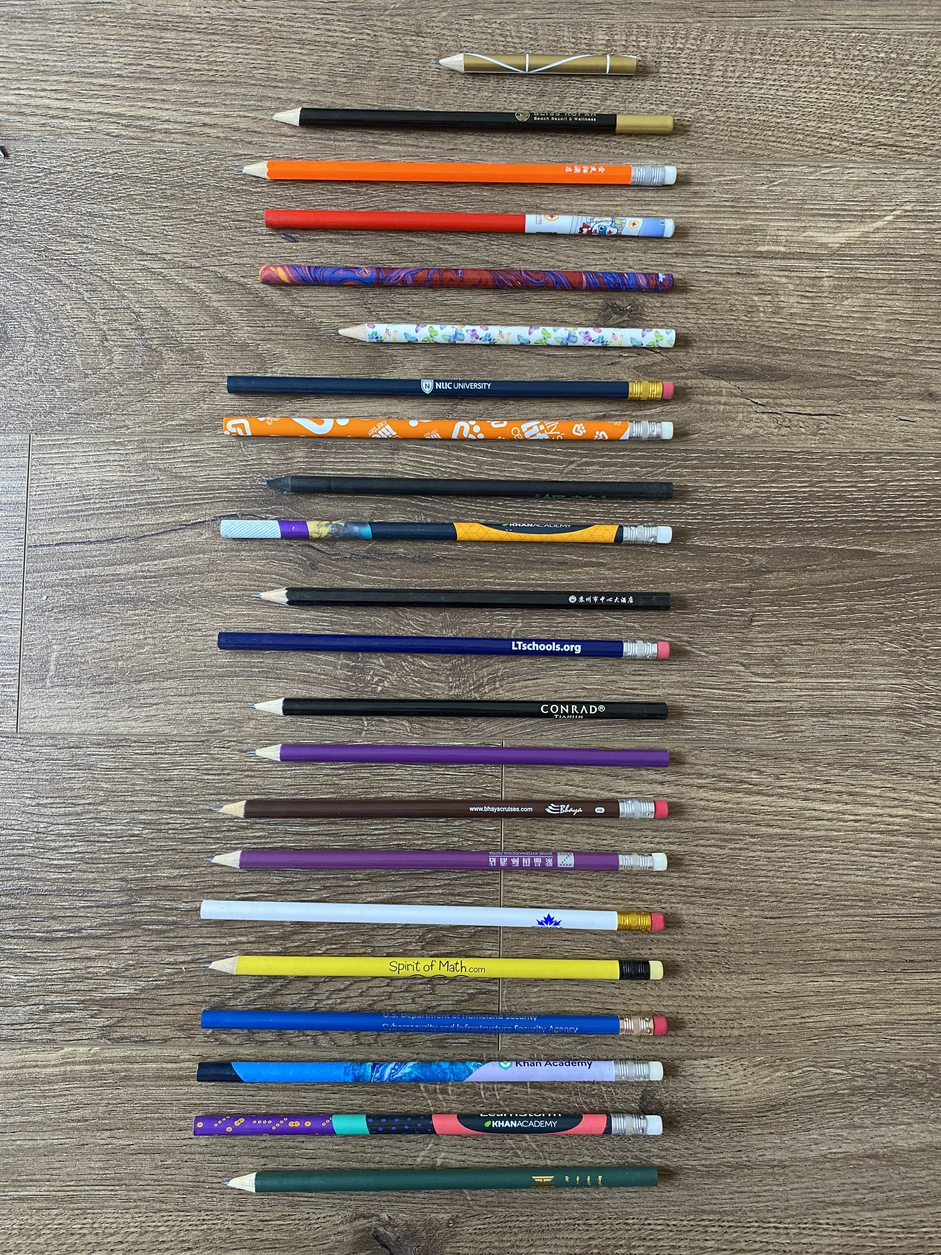 Sản xuất bút chì in logo số lượng lớn các loại theo yêu cầu