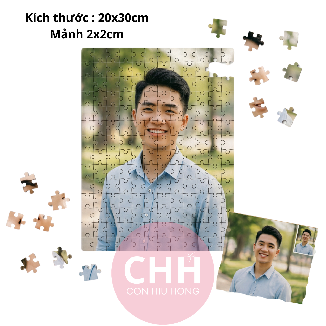 Tranh ghép hình cá nhân giá tốt nhất