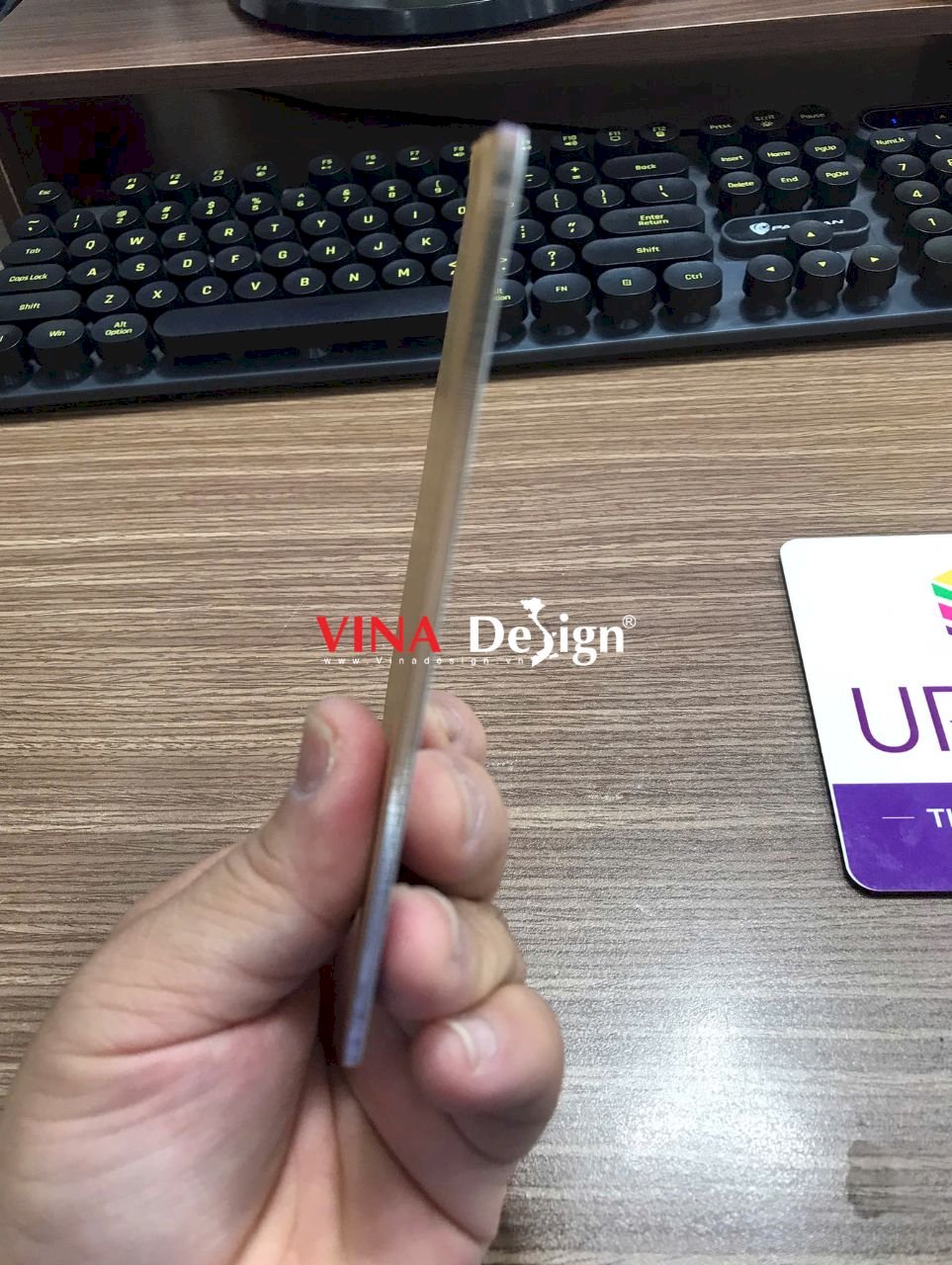 In bảng mica hướng dẫn thanh toán đặt quầy thu ngân shop, cửa hàng - VINADESIGN