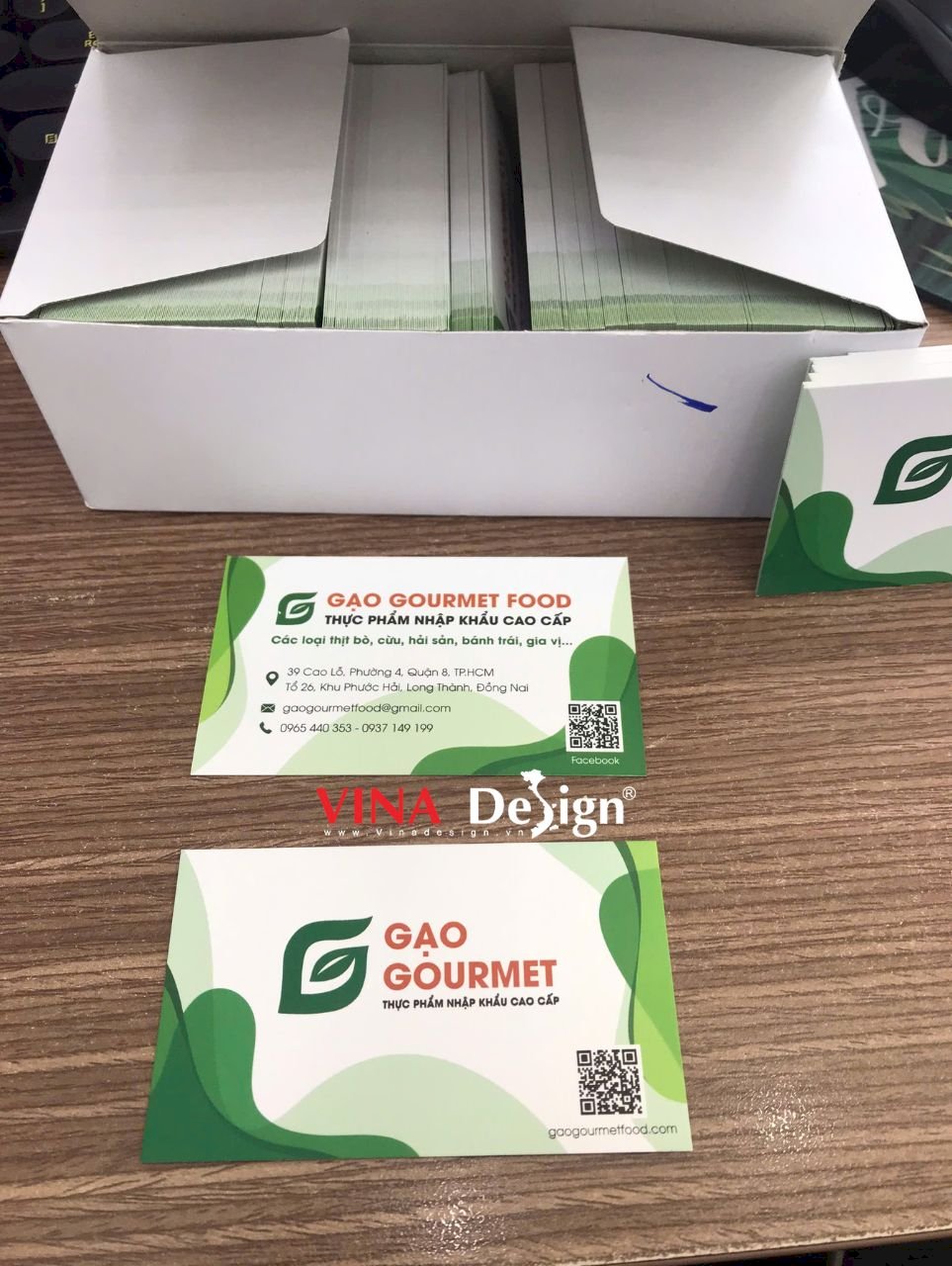 In card visit số lượng lớn, in Offset name card công ty theo yêu cầu - VINADESIGN