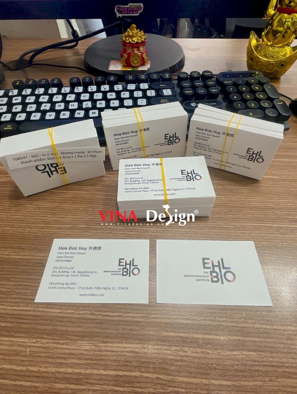 In name card giấy mỹ thuật K02, in nhanh name card lấy trong ngày - VINADESIGN