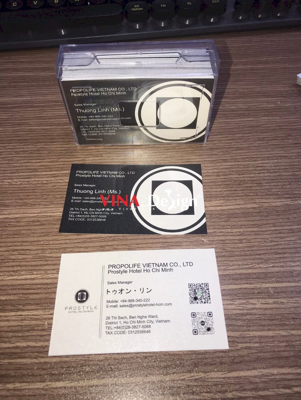In card visit giấy mỹ thuật, name card chức danh in theo yêu cầu - VINADESIGN