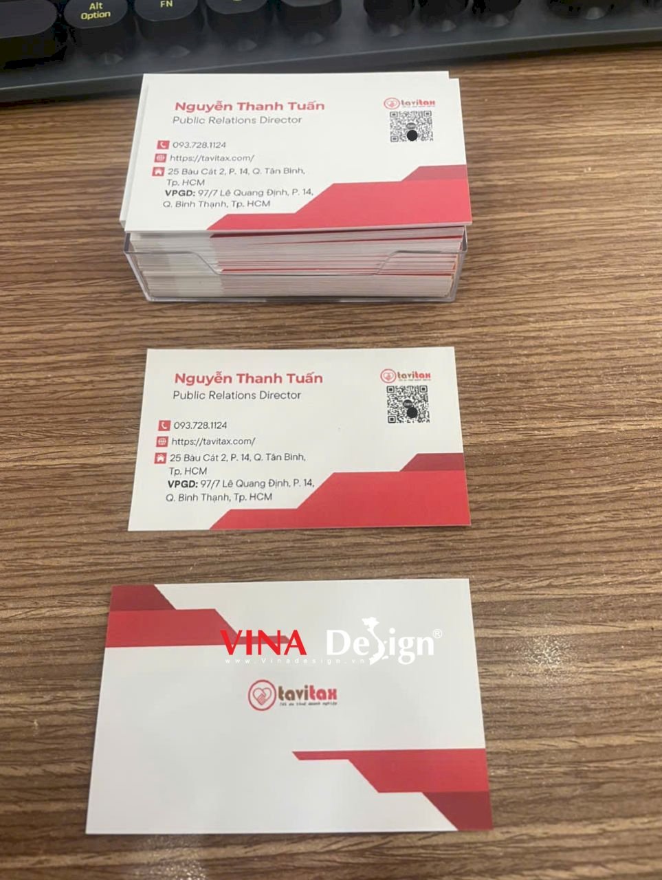 Dịch vụ in nhanh name card lấy trong ngày, in gấp card visit số lượng ít theo yêu cầu - VINADESIGN